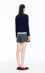 Sweater / JNBY Slim Wool Stretch Cardigan