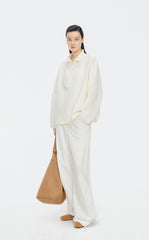 Sweatshirt / JNBY Half-Zip Stand Collar Pullover