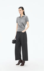 Pants / JNBY Wool Banana Cuffed Trousers