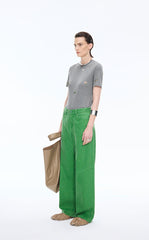 T-Shirt / JNBY Floral Embroidery Slim Fit Tee