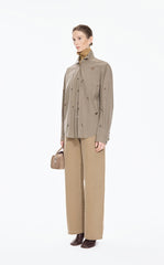 Shirt / JNBY Oversized Beaded Cotton Poplin Shirt