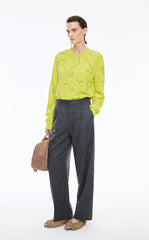 Sweater / JNBY V-Neck Cashmere Wool Sweater