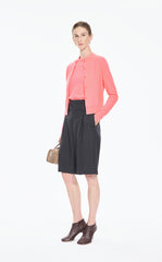 Sweater / JNBY Cropped Wool-Cashmere Cardigan