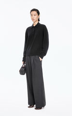 Sweater / JNBY O-shaped Wool-Cashmere Pullover