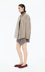 Jacket / JNBY Oversized Colorblock Denim Jacket