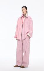 Jacket / JNBY Oversized Colorblock Denim Jacket