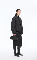 Skirt / JNBY Beaded Tulle Midi Skirt