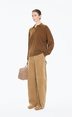 Pants / JNBY Corduroy Cargo Trousers