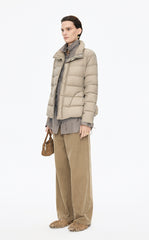 Pants / JNBY Wide-Leg Corduroy Drawstring Trousers