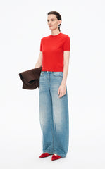 Pants /(ESG) JNBY Relaxed Banana Denim Trousers