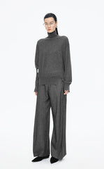 Pants /(ESG)JNBY Metallic Banana Cut Trousers