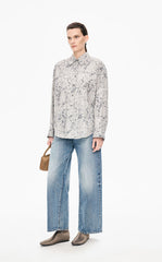 Pants / JNBY Relaxed Wide-Leg Long Jeans