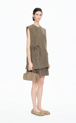 Vest / JNBY Double-Faced Collarless Wool Vest