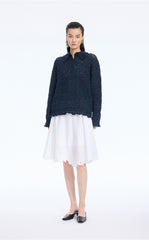 Sweater / JNBY Oversized Textured Knit Pullover