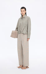 Shirt / JNBY Floral Print Cotton Long Sleeve Shirt