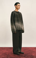 Sweater / CROQUIS Ink Gradient Oversized Wool Sweater