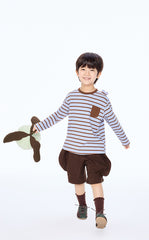 T-Shirt / jnby by JNBY Heart Striped Kids T-Shirt