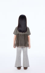 T-Shirt / jnby by JNBY Mesh Detail Kids T-Shirt