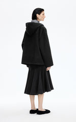 Skirt / JNBY S-Line Wool Mid-Length Skirt