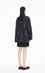 Jacket / JNBY Colored Pencil Floral Oversized Cotton Jacket