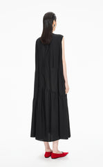 Dress / JNBY Sleeveless Silk-Blend Maxi Dress