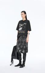 T-Shirt / JNBY Shadows Art Cotton Tee