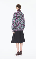 Sweater / JNBY Floral Screen Oversized Pullover