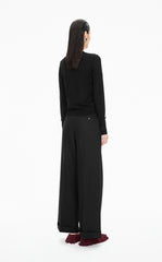 Sweater / JNBY Slim Fringe Wool Cardigan