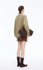 Sweatshirt / JNBY Oriental Print Cotton Pullover