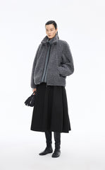 Skirt / JNBY Mid-Length Flared Waist Skirt