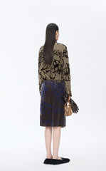 Shirt / JNBY Floral Silk Georgette Base Shirt