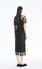 Shirt / JNBY Lace Plum Blossom Top