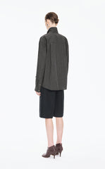 Shirt / JNBY Oversized Beaded Cotton Poplin Shirt