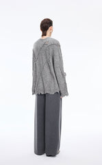 Sweater / JNBY Textured Wool Blend Pullover
