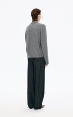 Sweater / JNBY O-shaped Wool-Cashmere Pullover