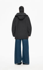 Down Coat / JNBY Oversized Raglan Mid-Length Down Coat