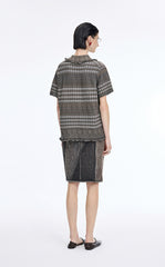 Skirt / JNBY Mid-Length Stretch Waist Skirt