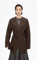 Sweater / JNBY Wool Yak Longline Cardigan