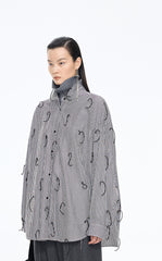 Shirt / JNBY Oversized Fringe Cotton Shirt