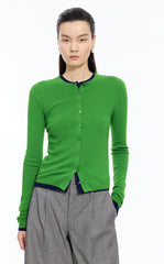 Sweater / JNBY Slim Wool Stretch Cardigan