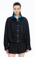 Jacket / JNBY Relaxed Vintage Denim Jacket