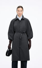 Trench Coat / JNBY Oversized A-Line Long Trench