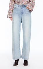 Pants / JNBY Slimming straight cut Hem Jeans