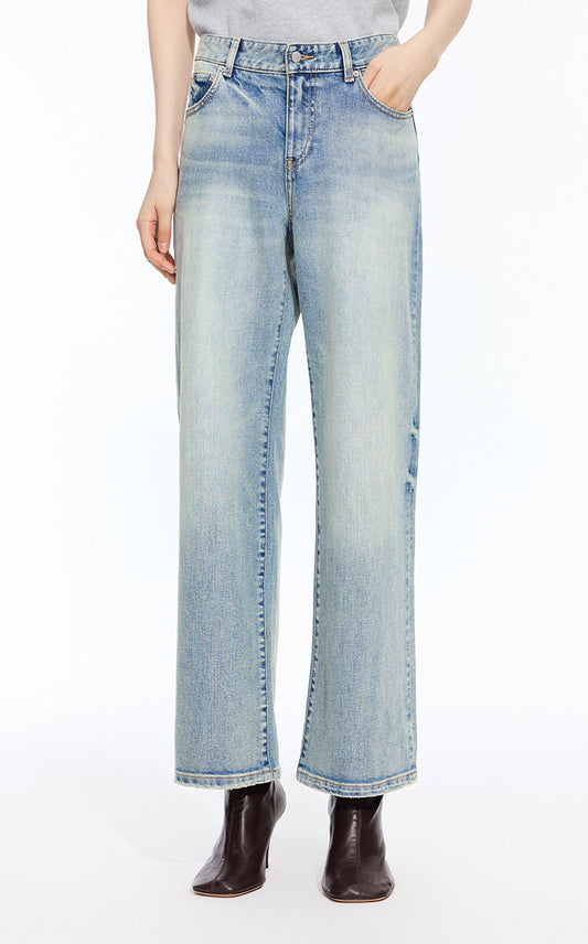 Pants / JNBY Slim Cuffed Jeans