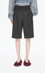 Pants / JNBY Straight-Leg Wool Blend Bermuda pants