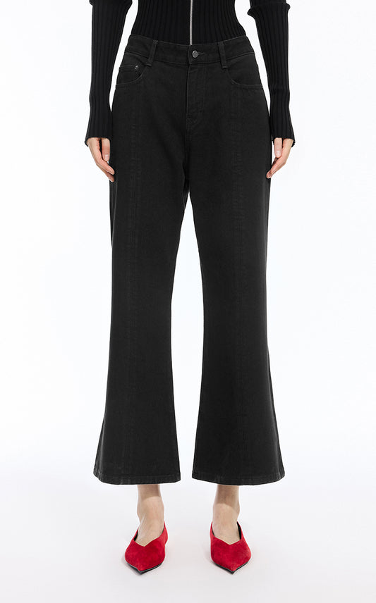 Pants / JNBY Wide-Leg Cropped Jeans