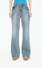 Pants / JNBY Flared Cuffed Extra-Long Jeans
