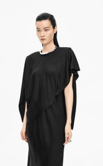 Dress / JNBY T-Silhouette Cupro Wrap Dress