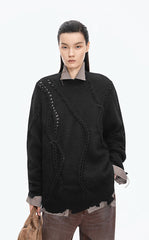 Sweater / JNBY Textured Wool Blend Pullover