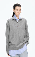 Coat / JNBY Oversize Wool-Cashmere Jacket